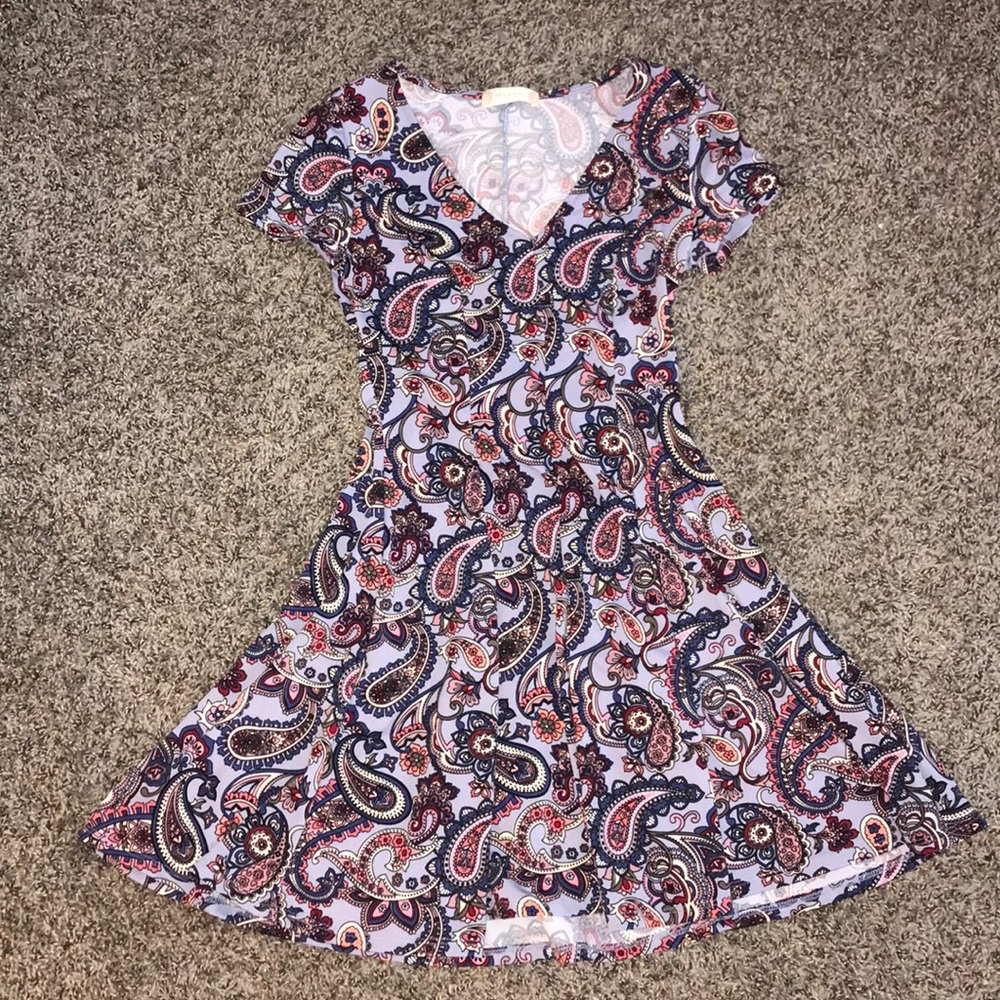 Paisley swinger dress by Altar’d State.